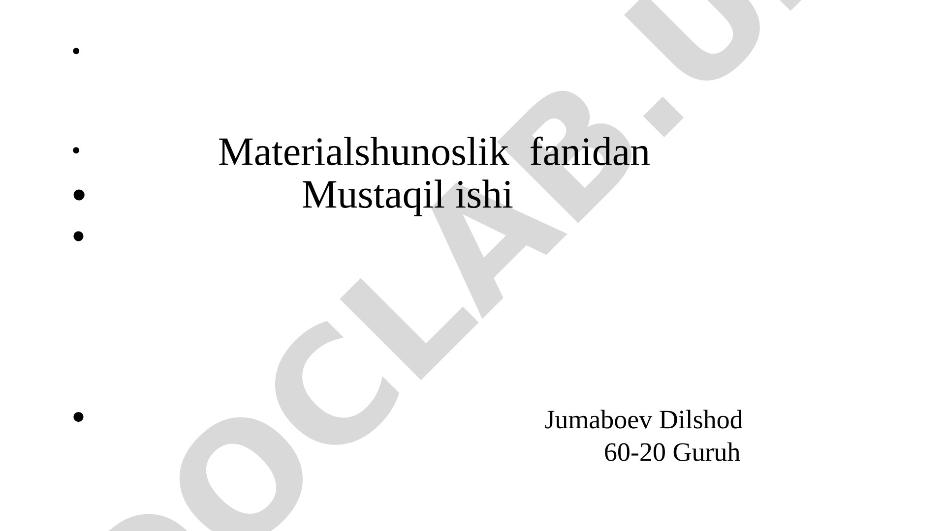Aluminiy va uning qotishmalari