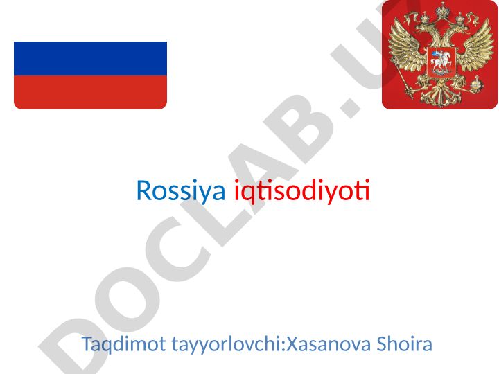 Rossiya iqtisodiyoti