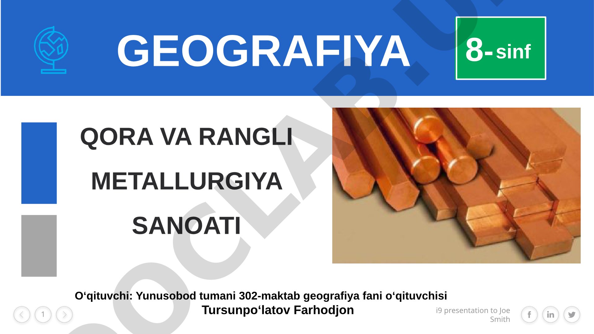 Qora va rangli metallurgiya sanoati