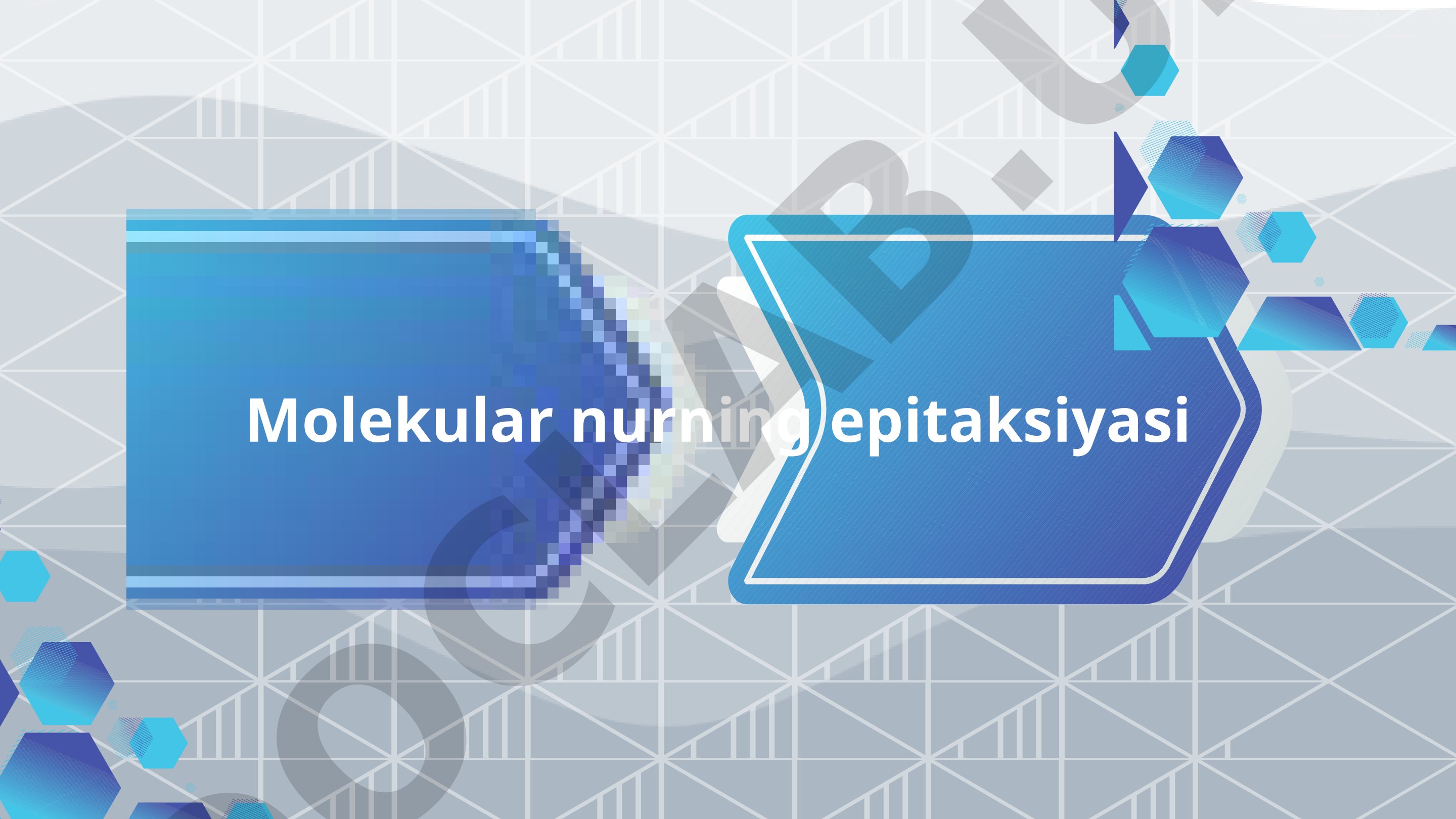 Molekular nurning epitaksiyasi MNE texnologiyasining ishlash prinsipi