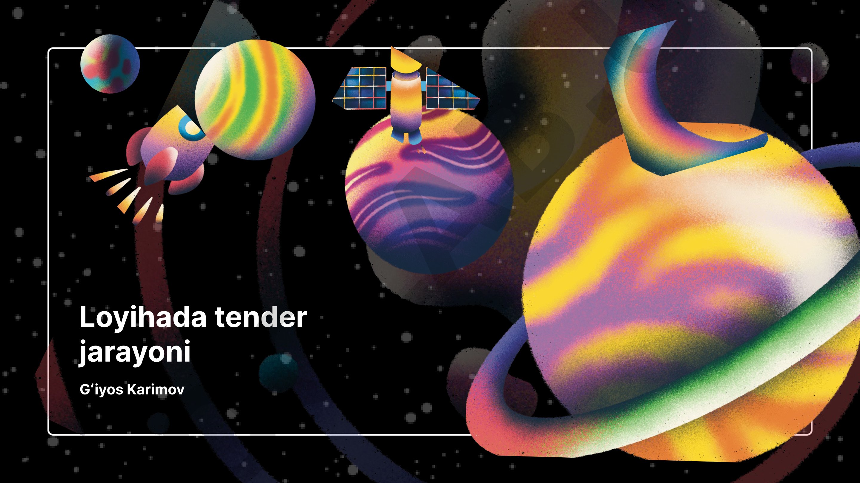 Tender jarayonining bosqichlari, qonuniy jihatlari, baholash va monitoring haqida