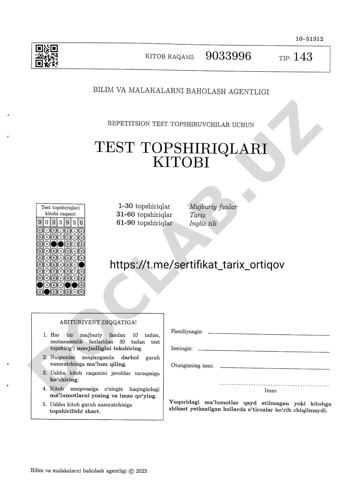 Metadata yaratish qoidalari