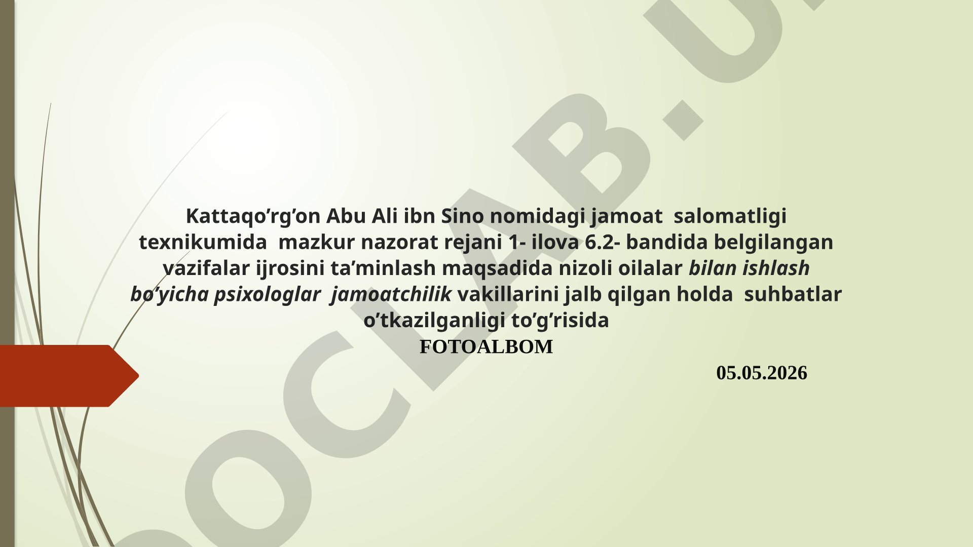 Nizoli oilalar bilan ishlash bo'yicha psixologik suhbatlar fotosuratlari