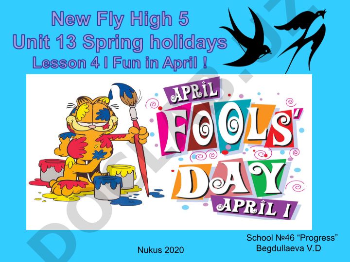 Let's Sing Together - April Fool's Day Song and Ordinal Numbers