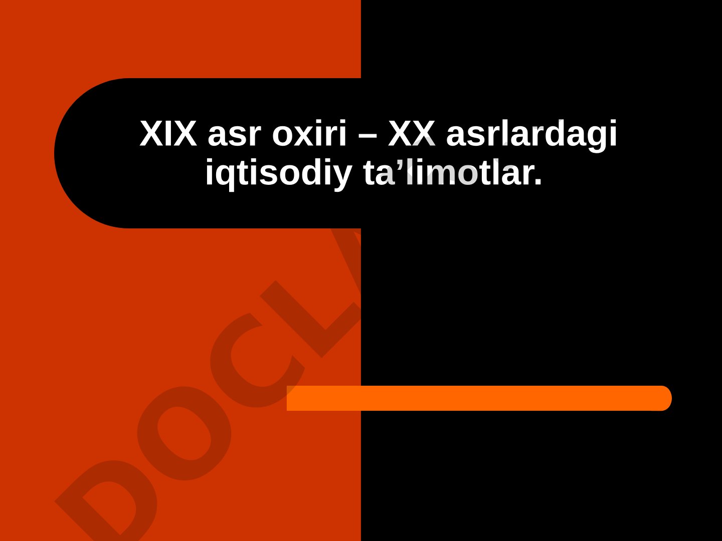 Marjinalizm va yangi klassik vaziyat