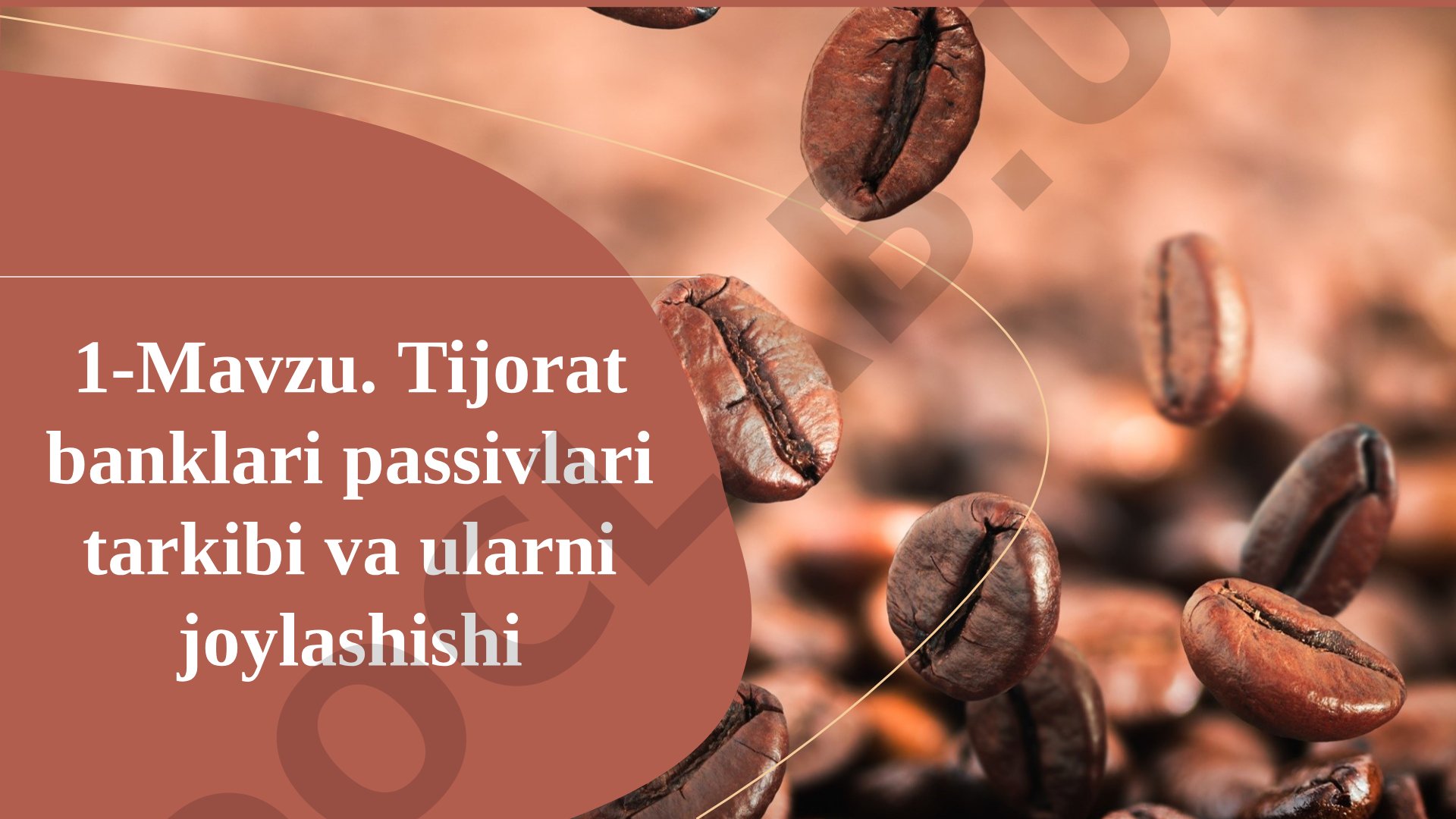 Tijorat banklari passivlari tarkibi va ularni joylashishi