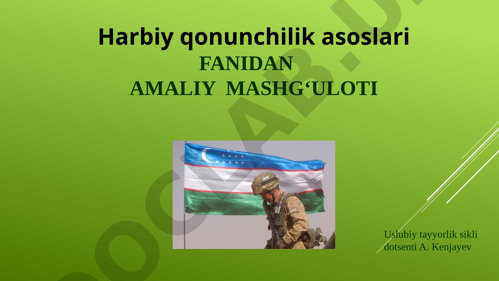 Ish yuritish va xizmat hujjatlarini olib borish