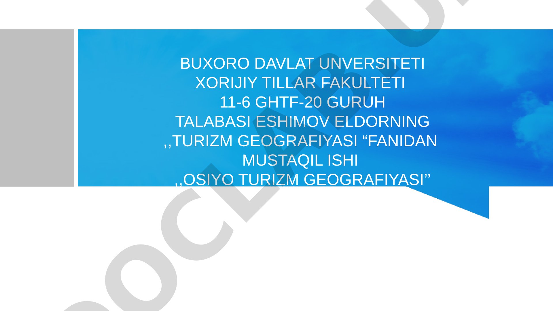 BAA va Yaponiyaning turizm geografiyasi haqida ma'lumot