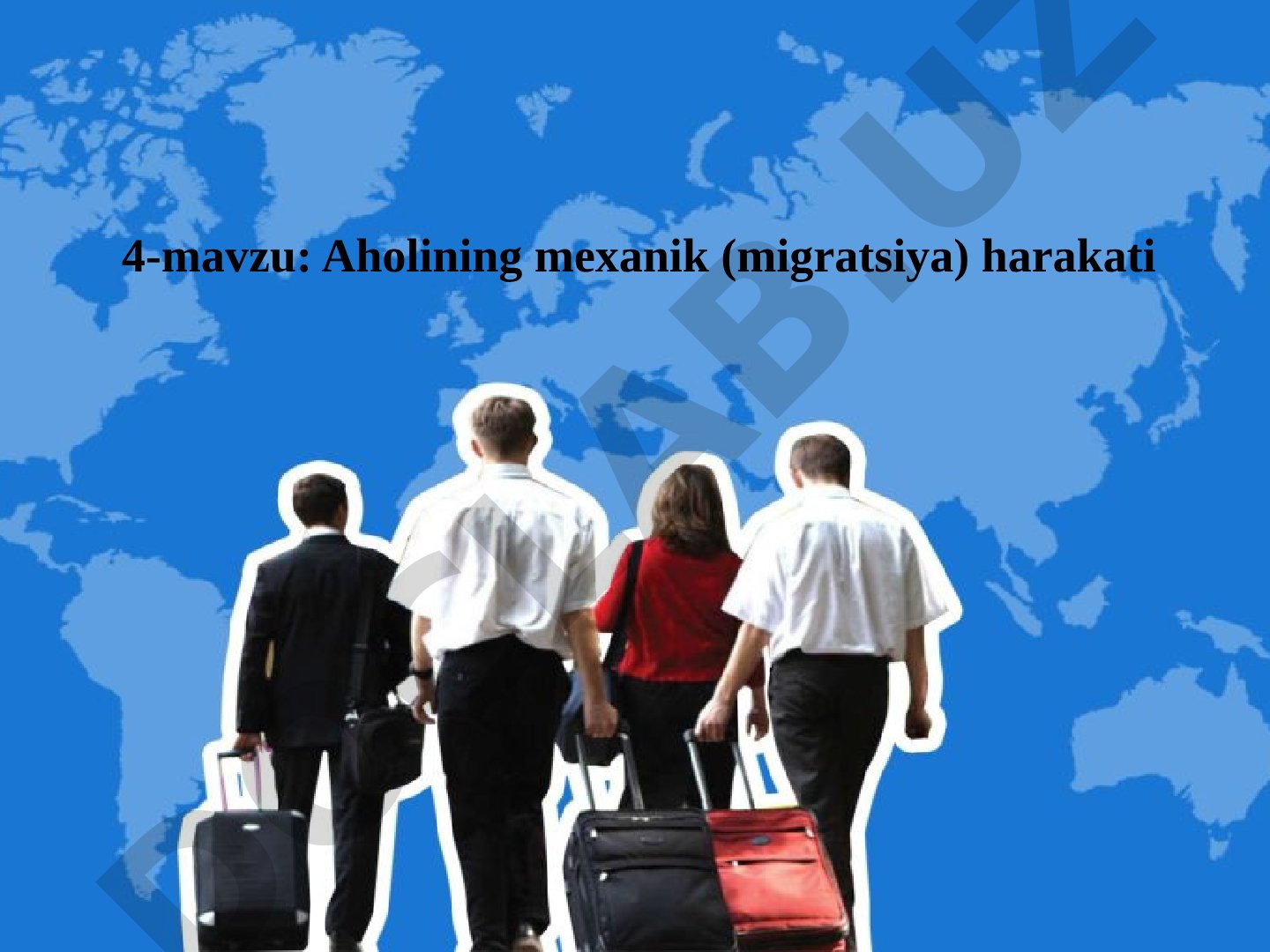 Aholining mexanik (migratsiya) harakati