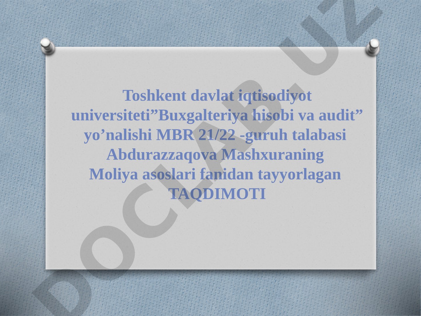 Pulning joriy va kelgusi davrdagi qiymatini nazariy asoslari, annuitetlarni tushunish