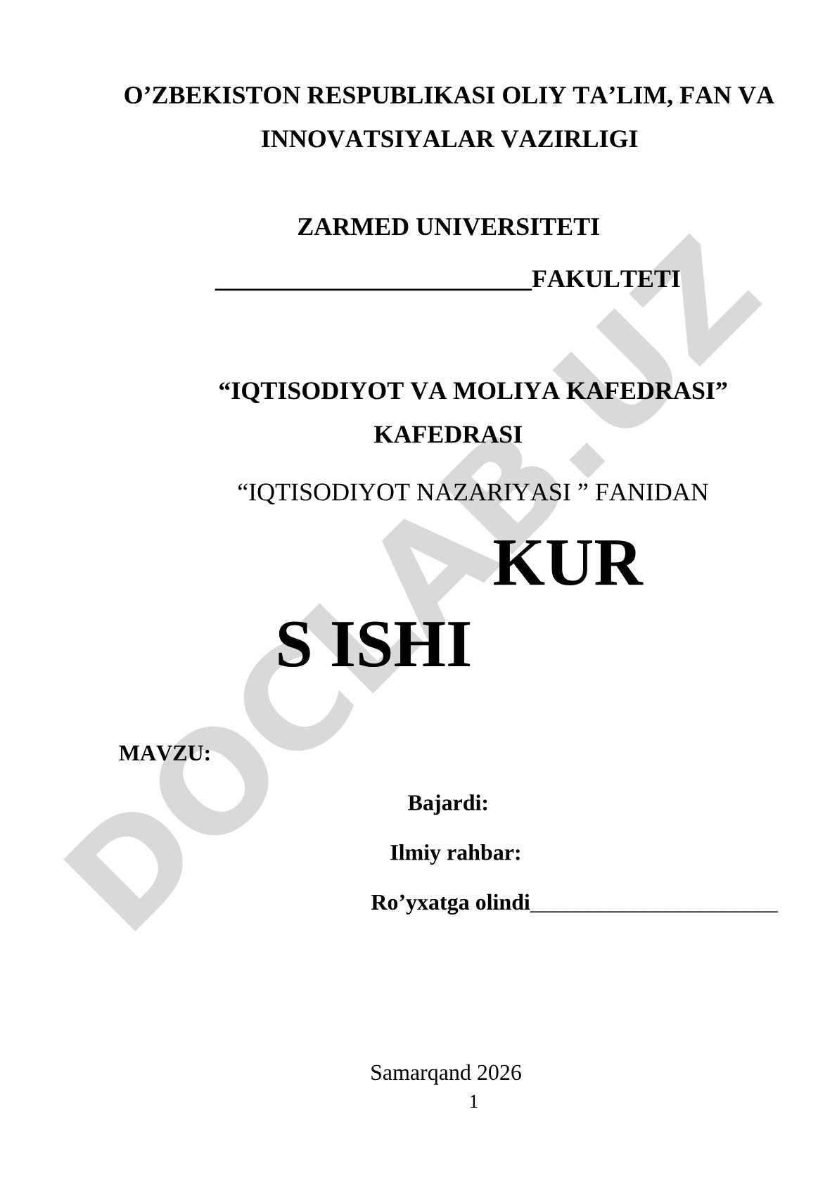 Tijorat banklari kredit portfelini diversifikatsiya qilishning ilmiy-nazariy asoslari