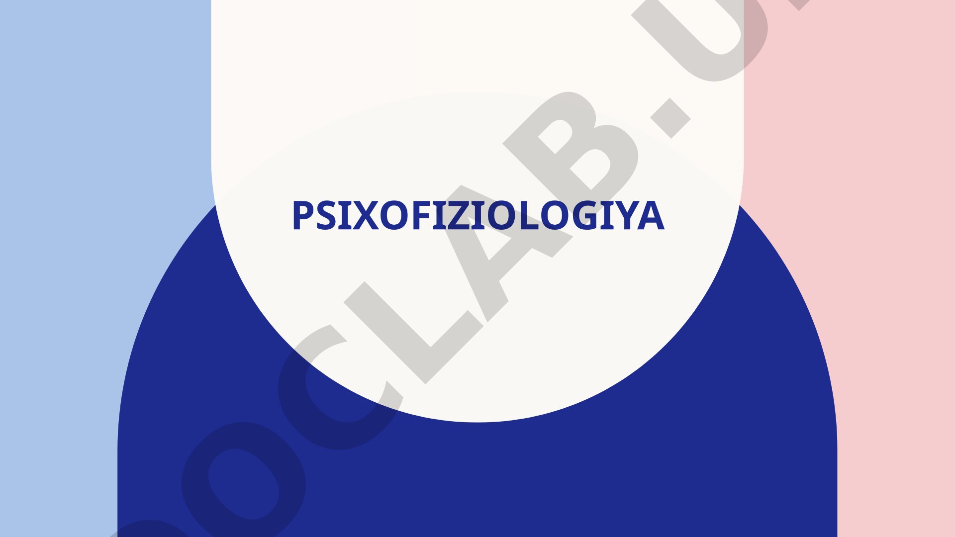 Psixofiziologiya fanining maqsadi asosiy bo'limlari va olimlar hissasi yoritilgan