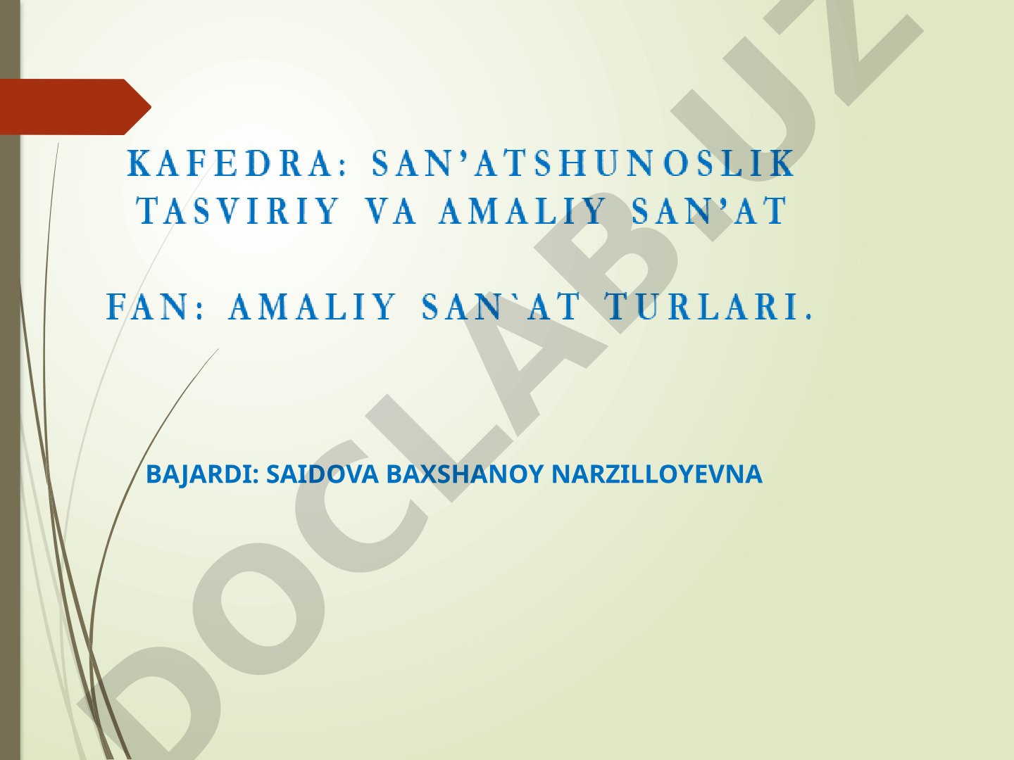 Kulolchilik san'ati tarixi