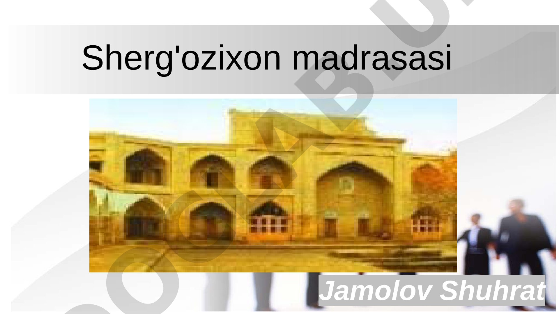 Sherg'ozixon madrasasi