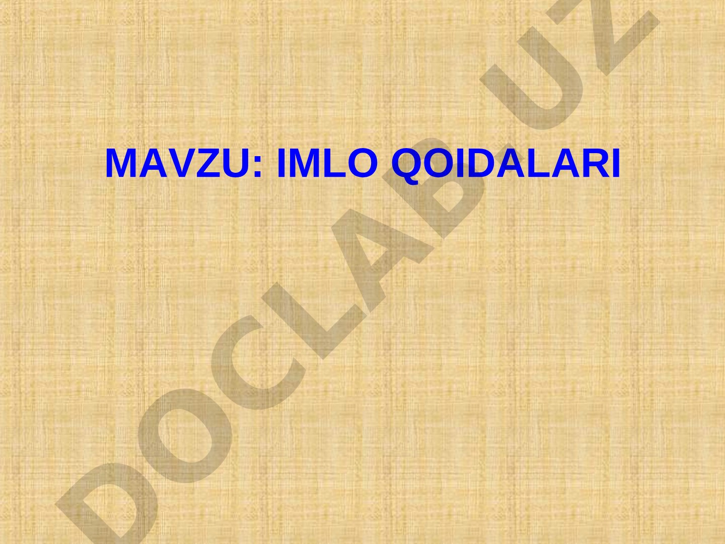 IMLO QOIDALARI