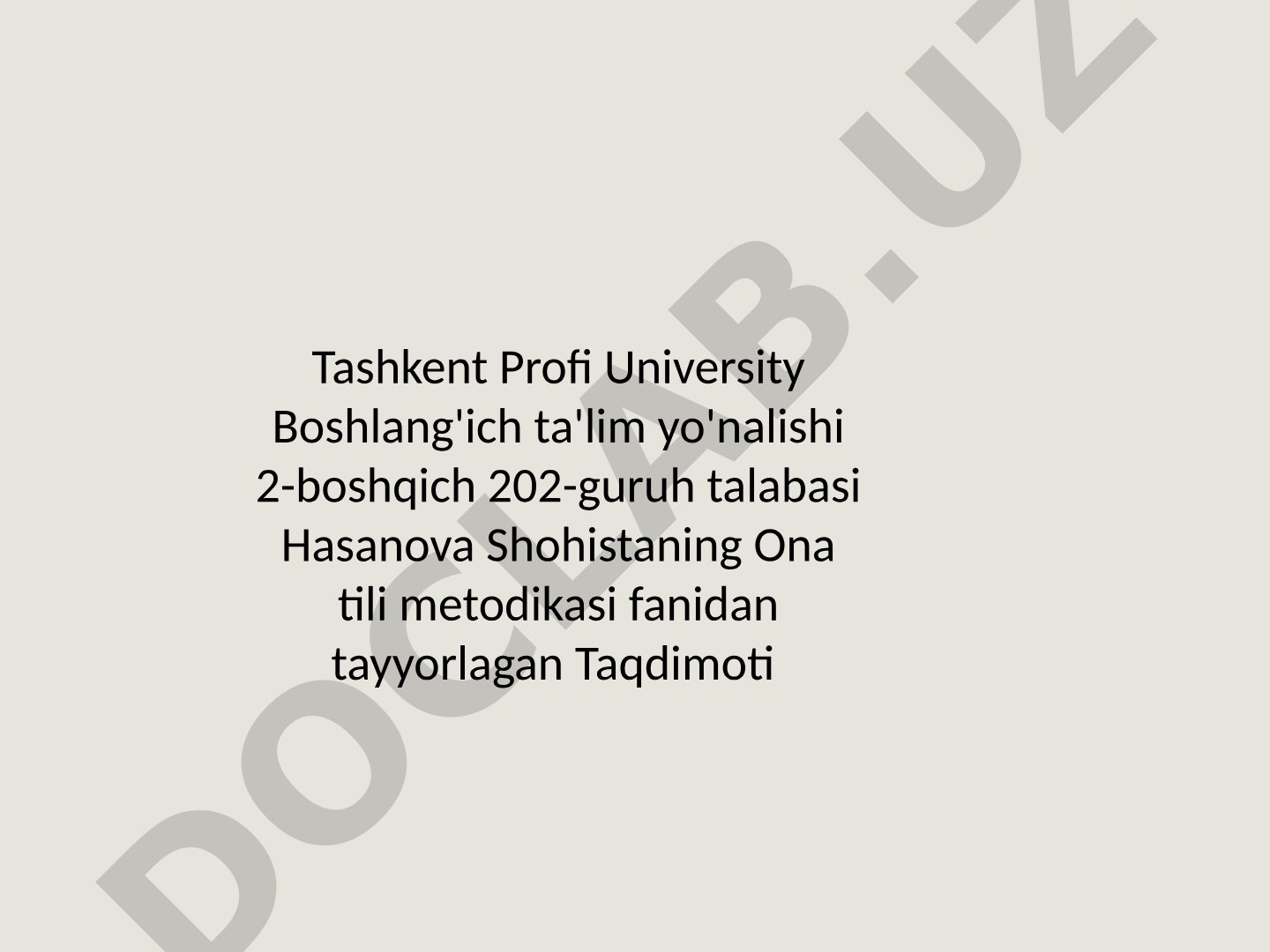 Savod o’rgatish metodlarining qiyosiy-tanqidiy tahlili