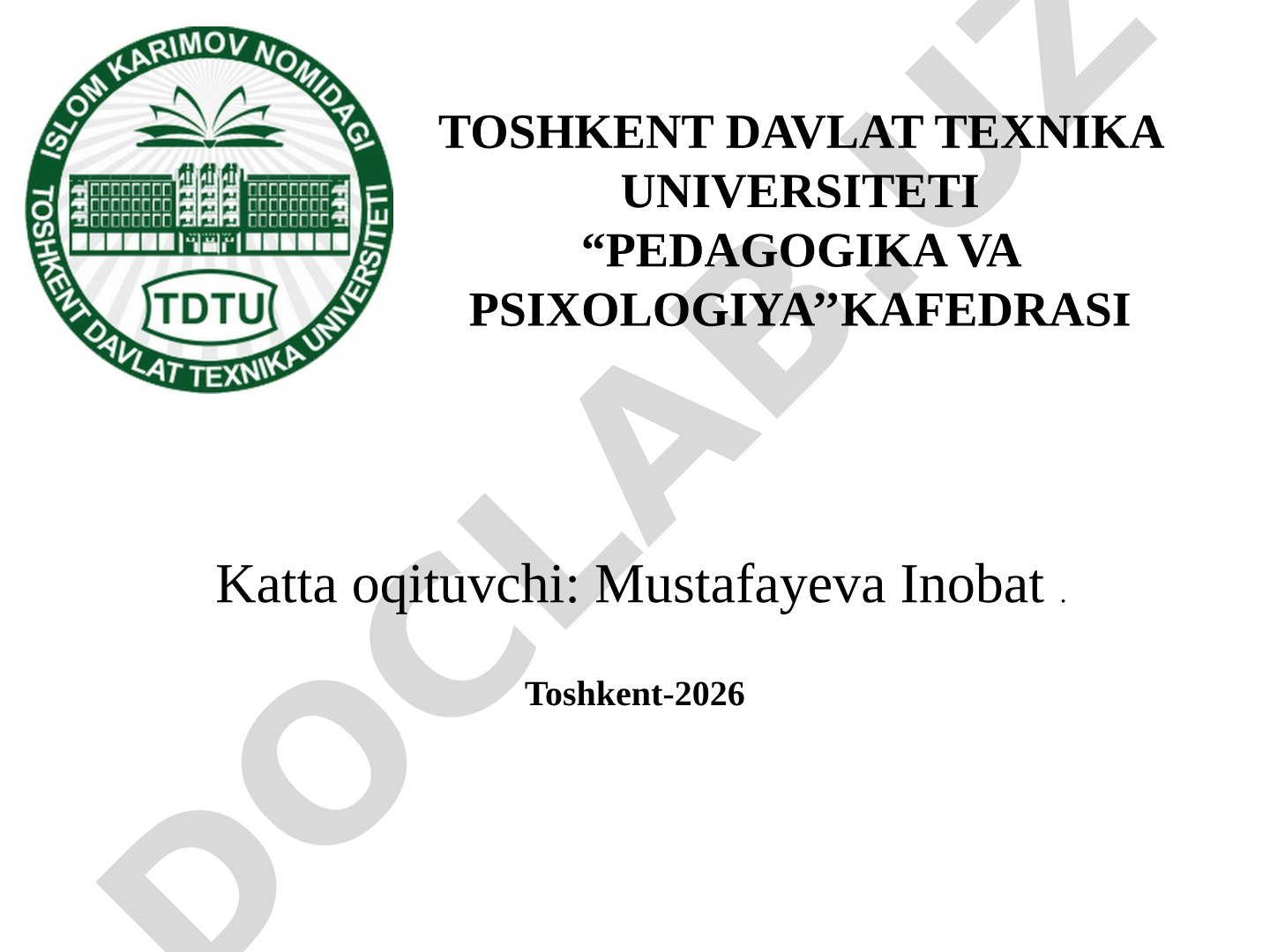 Muhandislik psixologiyasining tadqiqot metodlari. Kasblar va ularning klassifikasiyasi