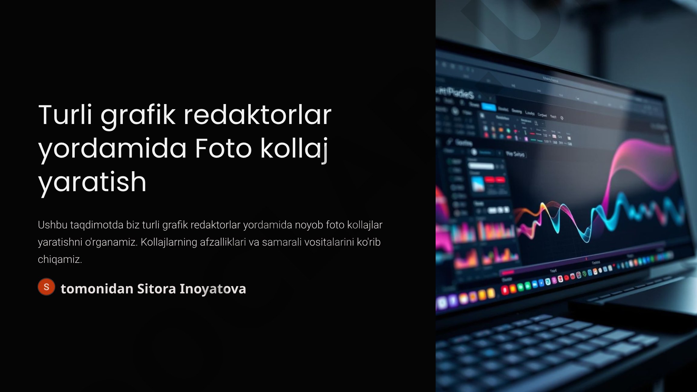 Turli grafik redaktorlar yordamida Foto kollaj yaratish