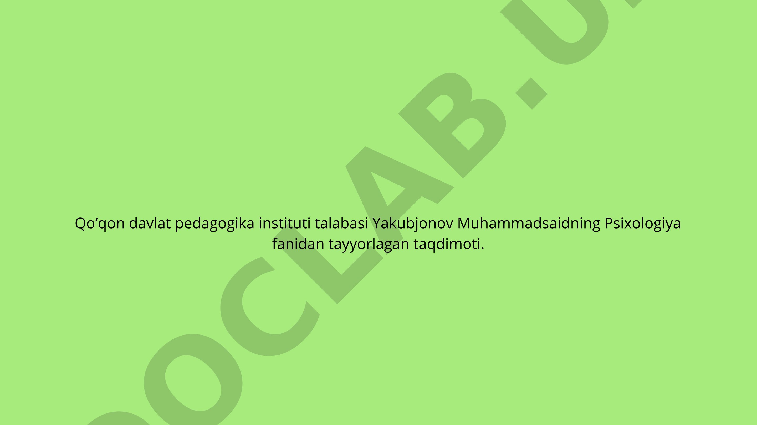 Katta guruh ijtimoiy psixologik tadqiqotlar obyekti