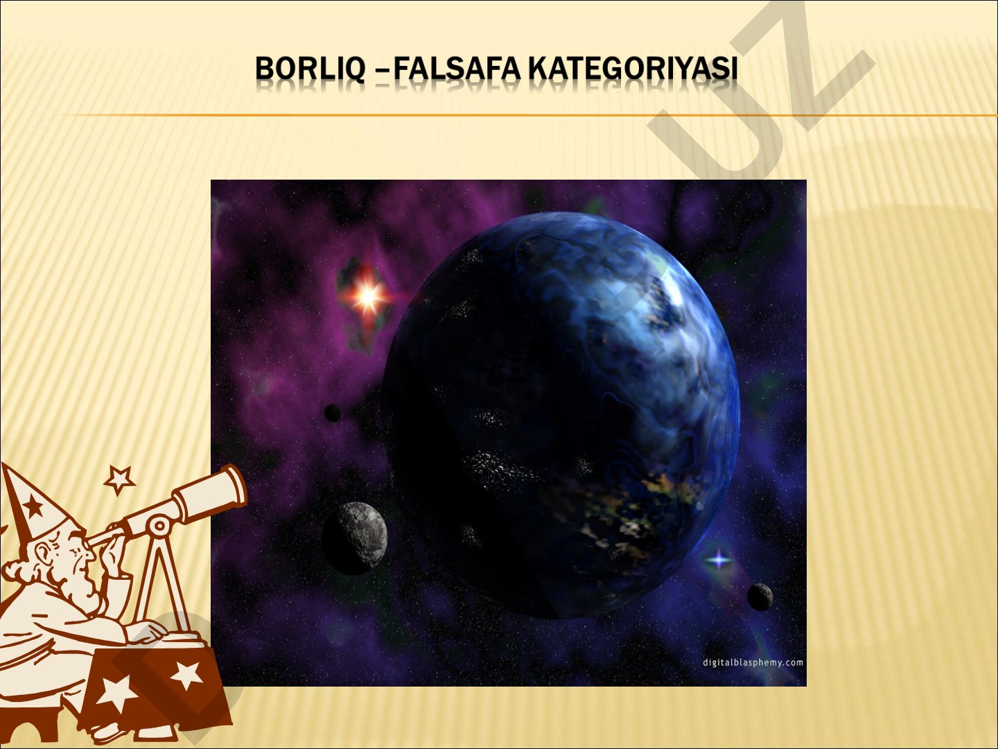 Ontologiya: borliq haqidagi falsafiy ta'limot