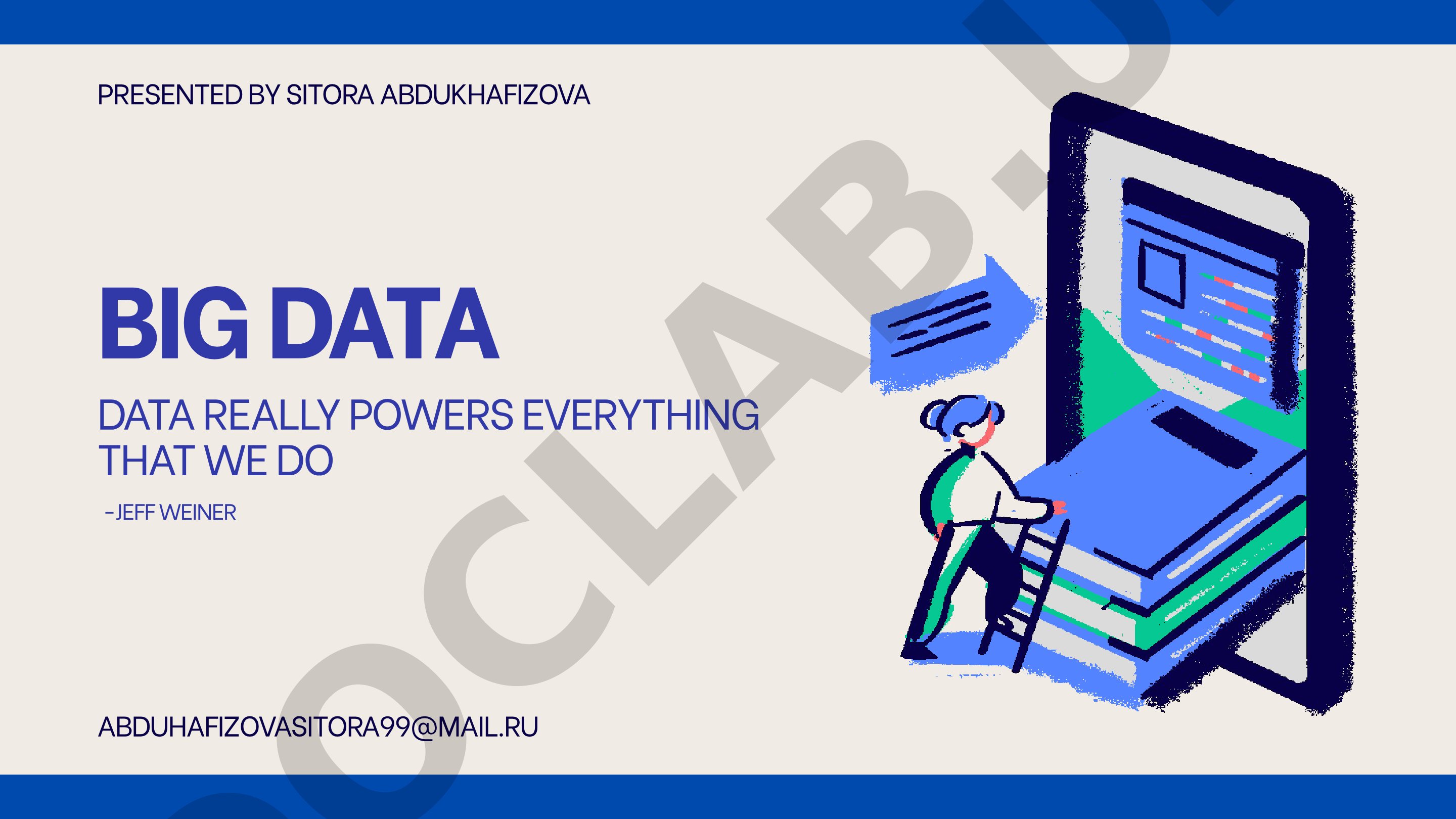 Overview of Big Data, its characteristics, technologies, and applications
