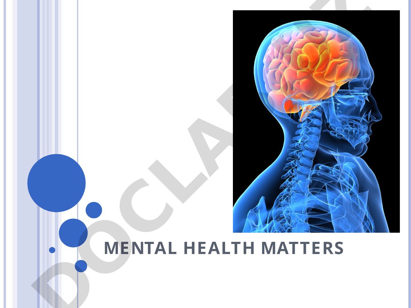 Mental Health Matters