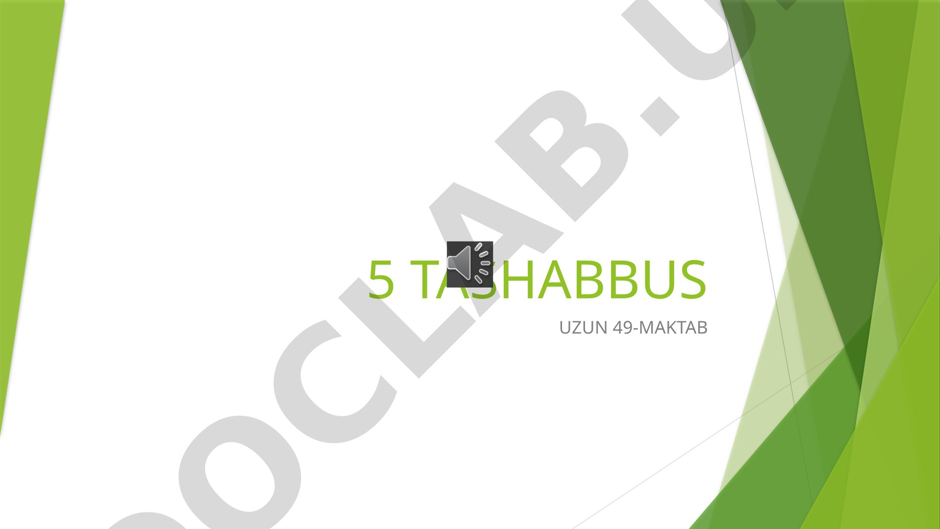 5 tashabbus bo'yicha maktab to'garaklari