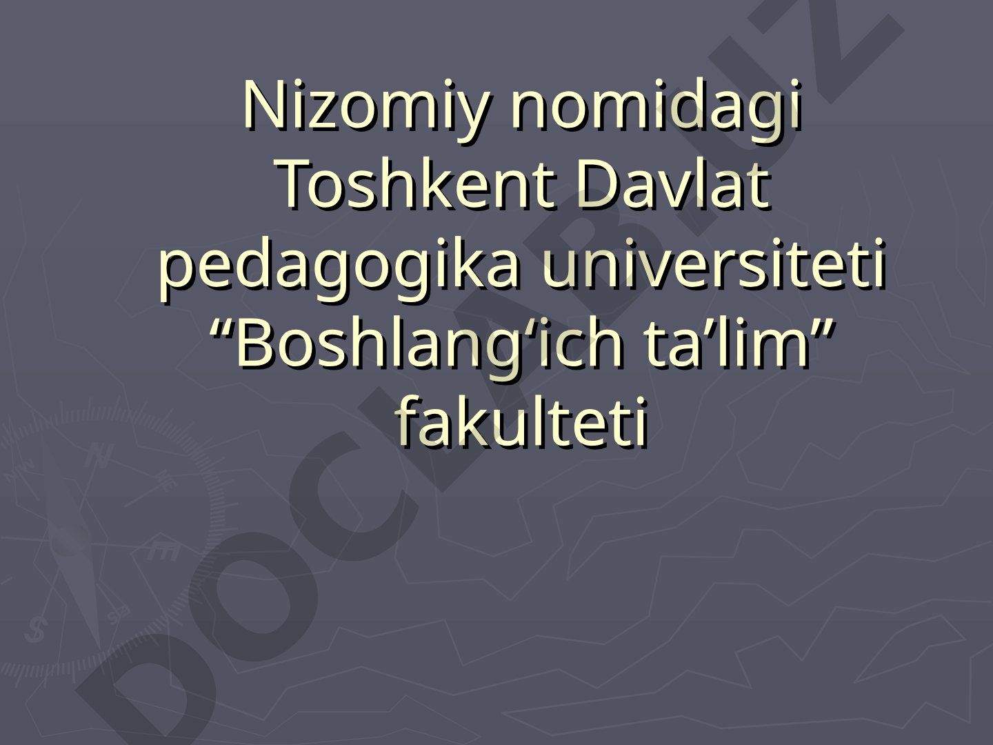 Alohida olingan so‘zlar, so‘z turkumlari