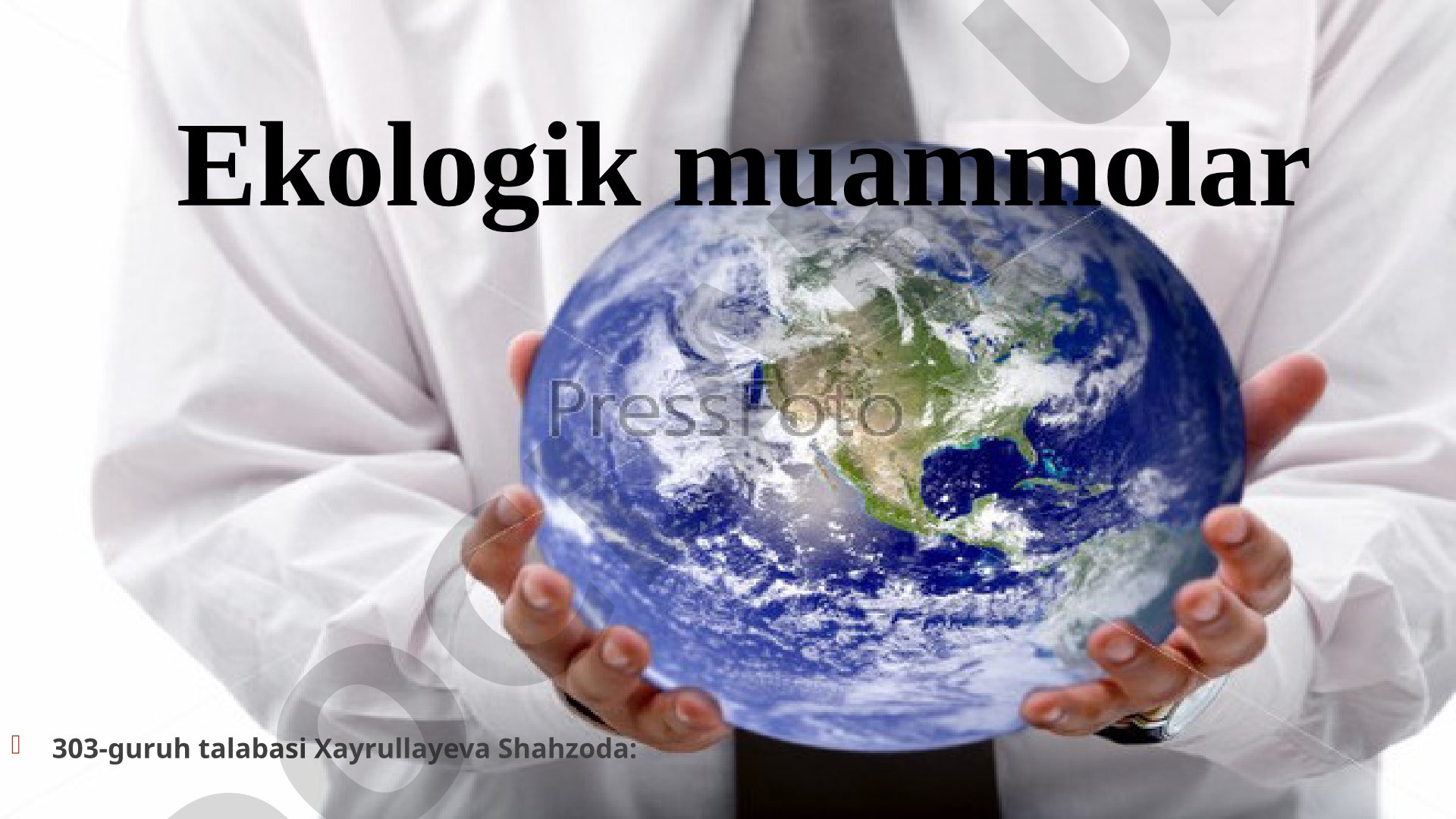 O'zbekistondagi ekologik muammolar, sanoat korxonalari ta'siri va ekologik madaniyat