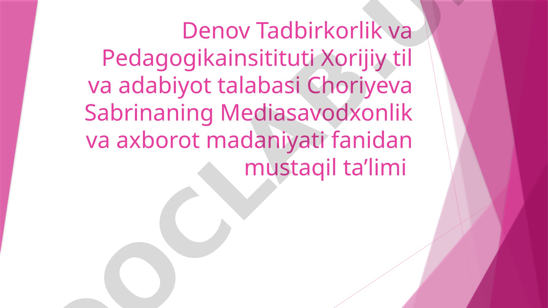 Ijtimoiy media tushunchasi va uning ta'rifi