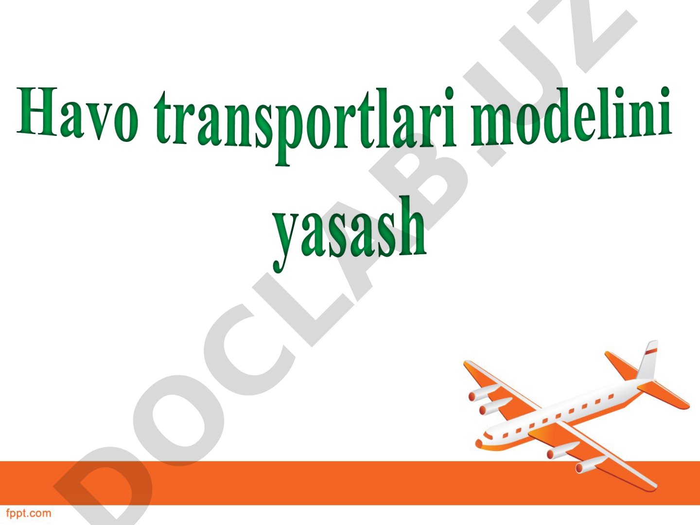Havo transporti turlari, uchuvchi va shturman kasbi