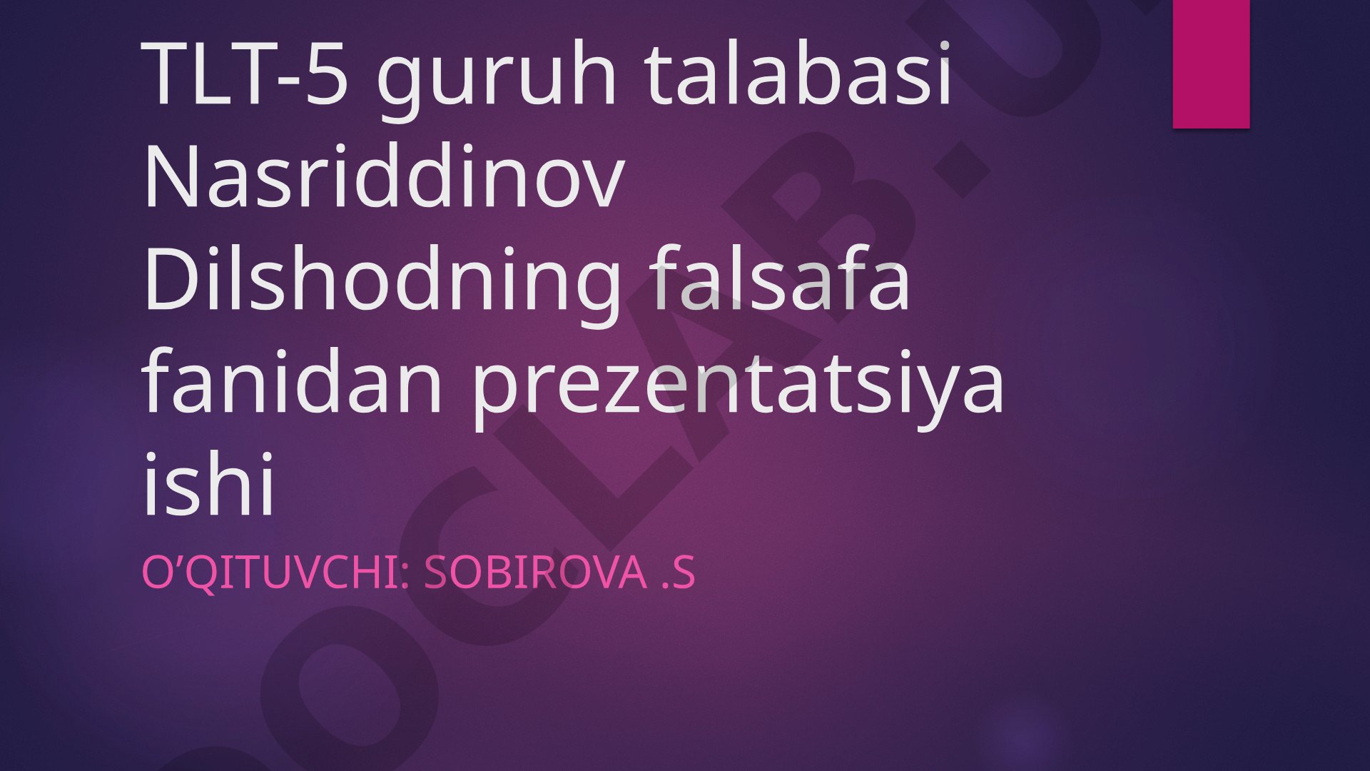 Estetika fanining obyekti va falsafiy mohiyati