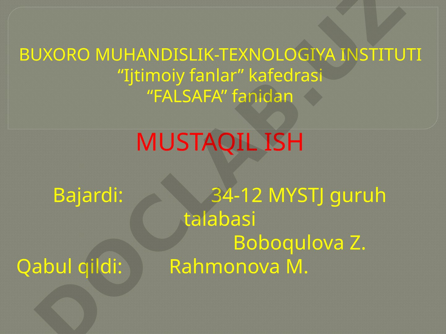 Falsafiy qonun va kategoriyalar