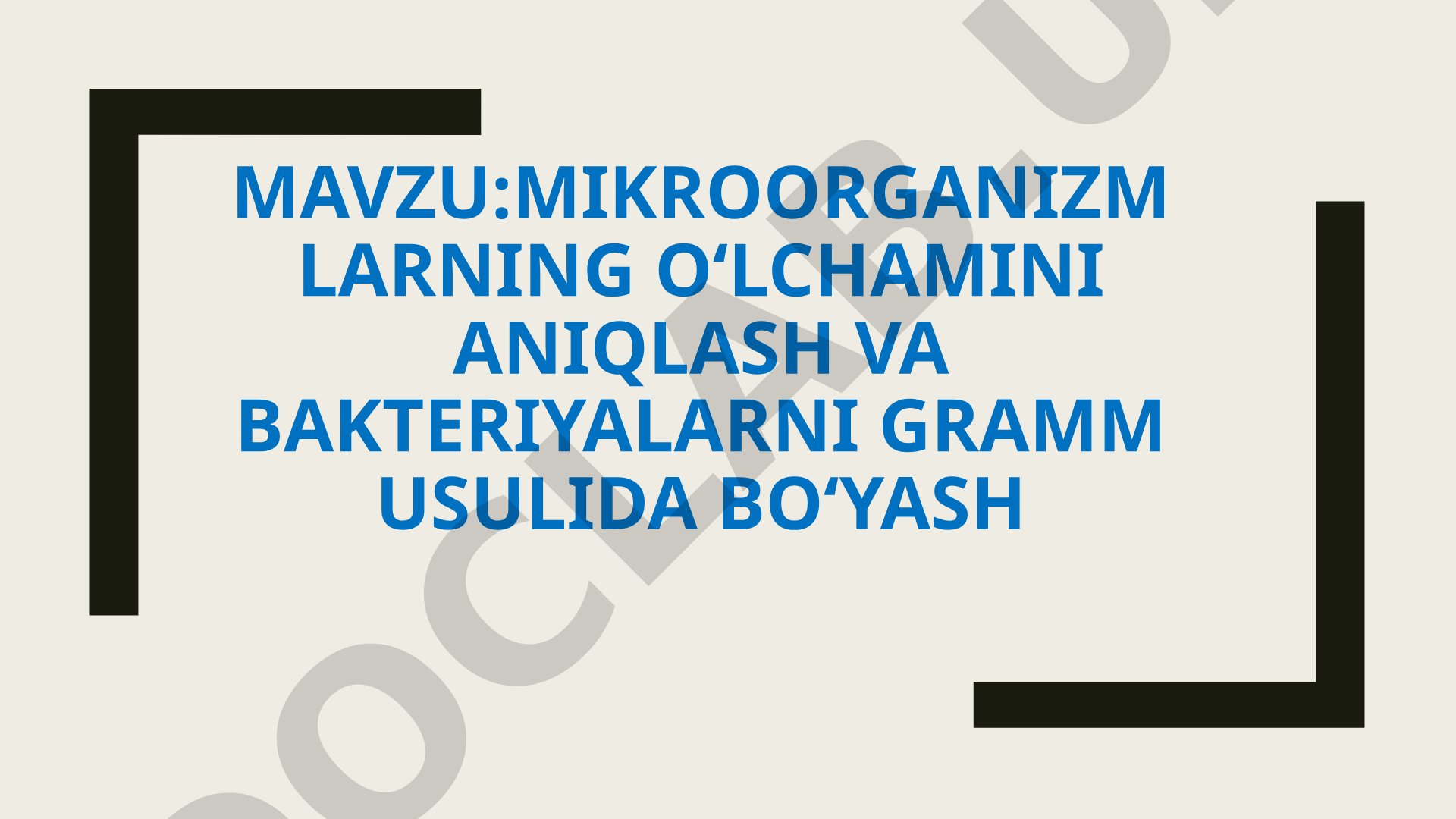 Mavzu ko'rsatilmagan