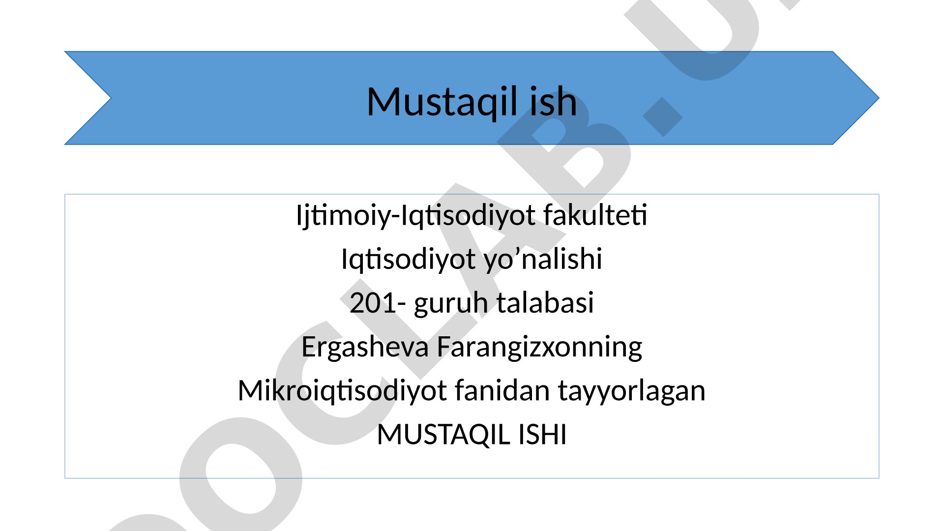 Bahoni tashkil qilish mezonlari