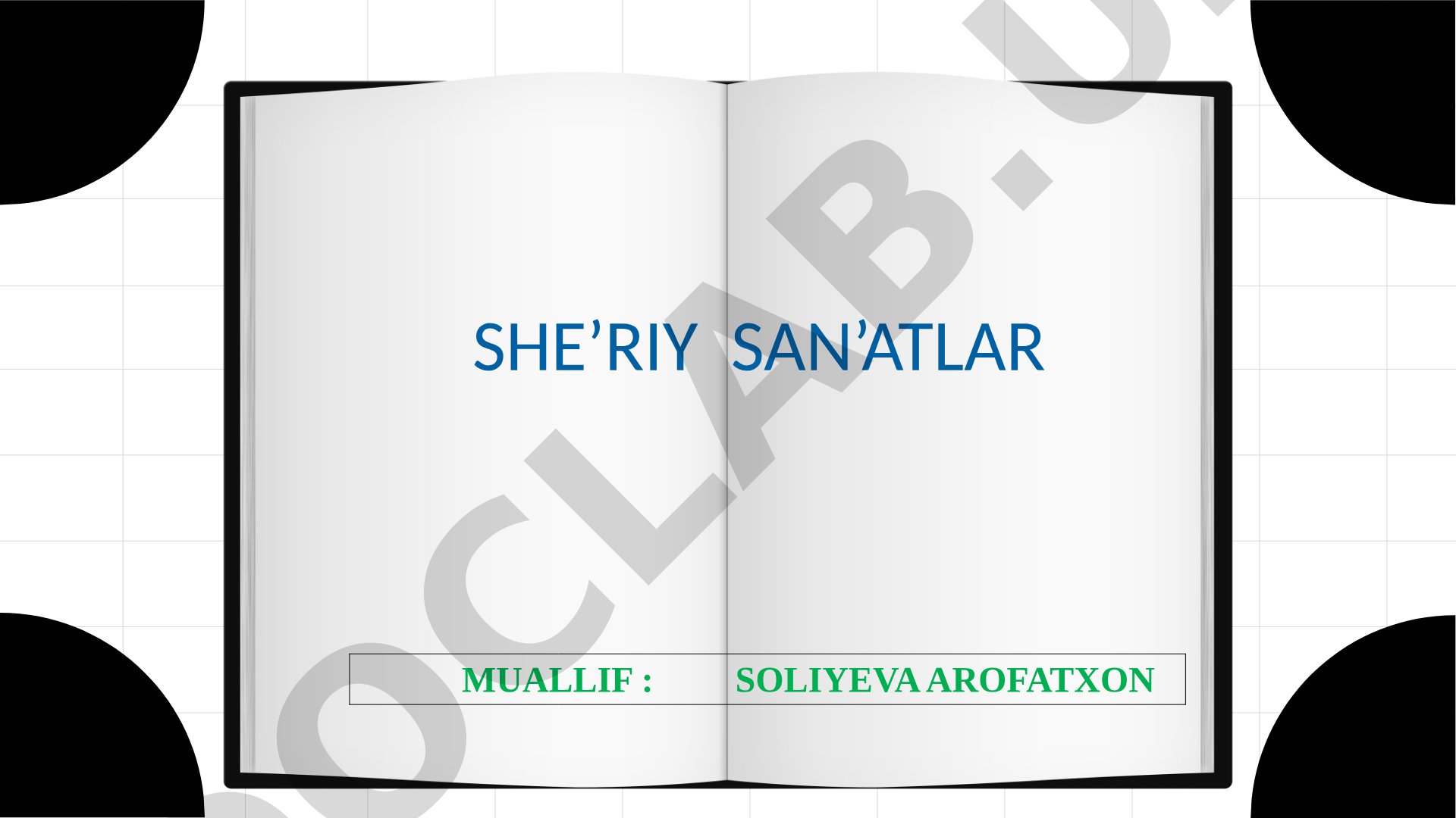 She'riy san'atlar