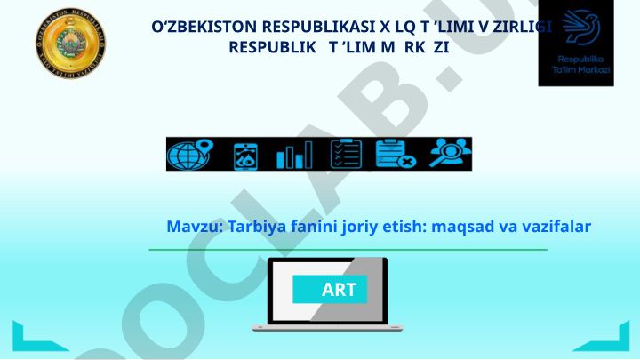 Tarbiya fanini joriy etish: maqsad va vazifalar