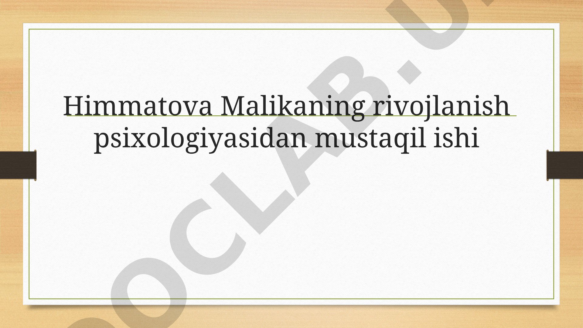 O'smirlik davri psixologik xususiyatlari: yosh chegaralari, inqiroz, muloqot va shaxs