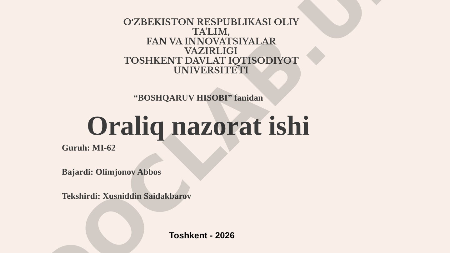 Ishlab chiqarish xarajatlari va maxsulot raqobatbardoshligi