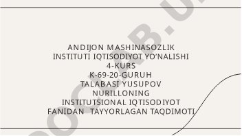Shartnomalar turlari: klassik va neoklassik