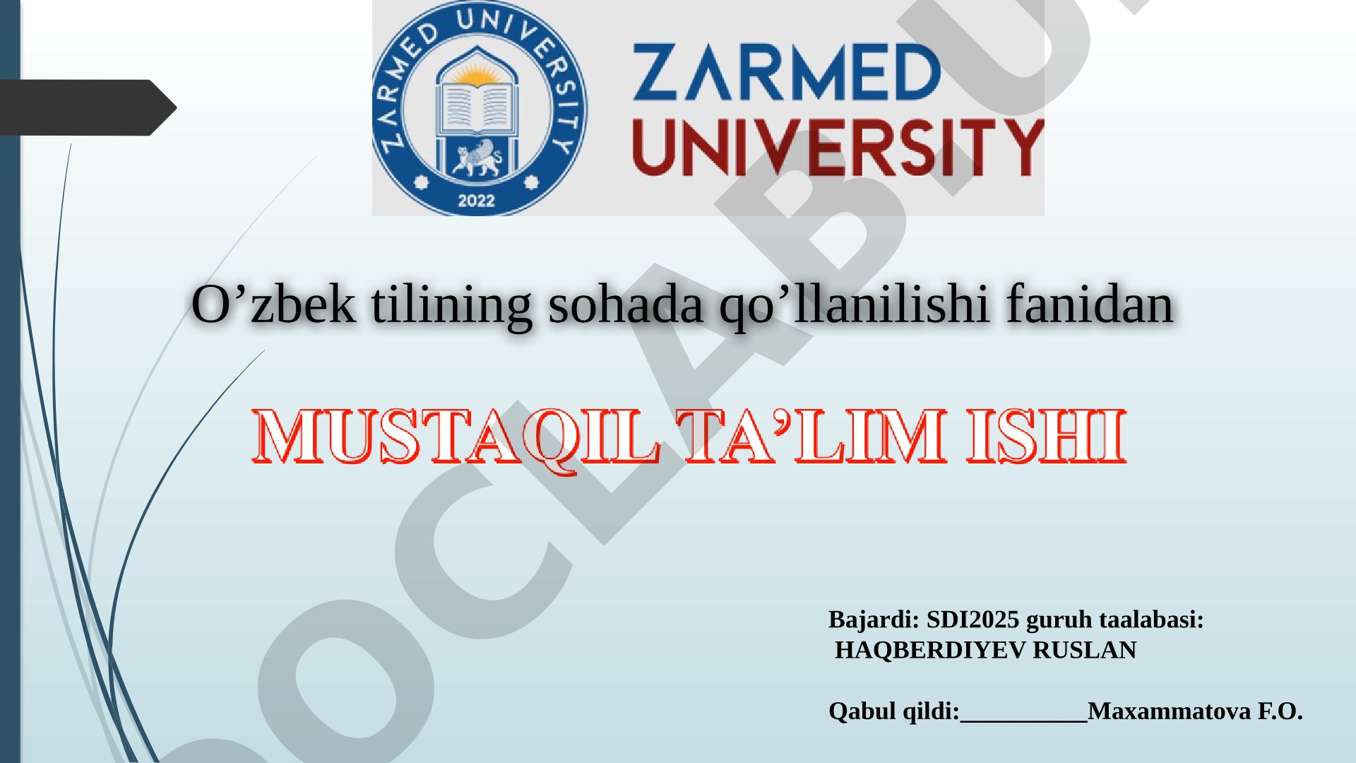 Mashxur o'zbek adiblari ijodidan namunalar