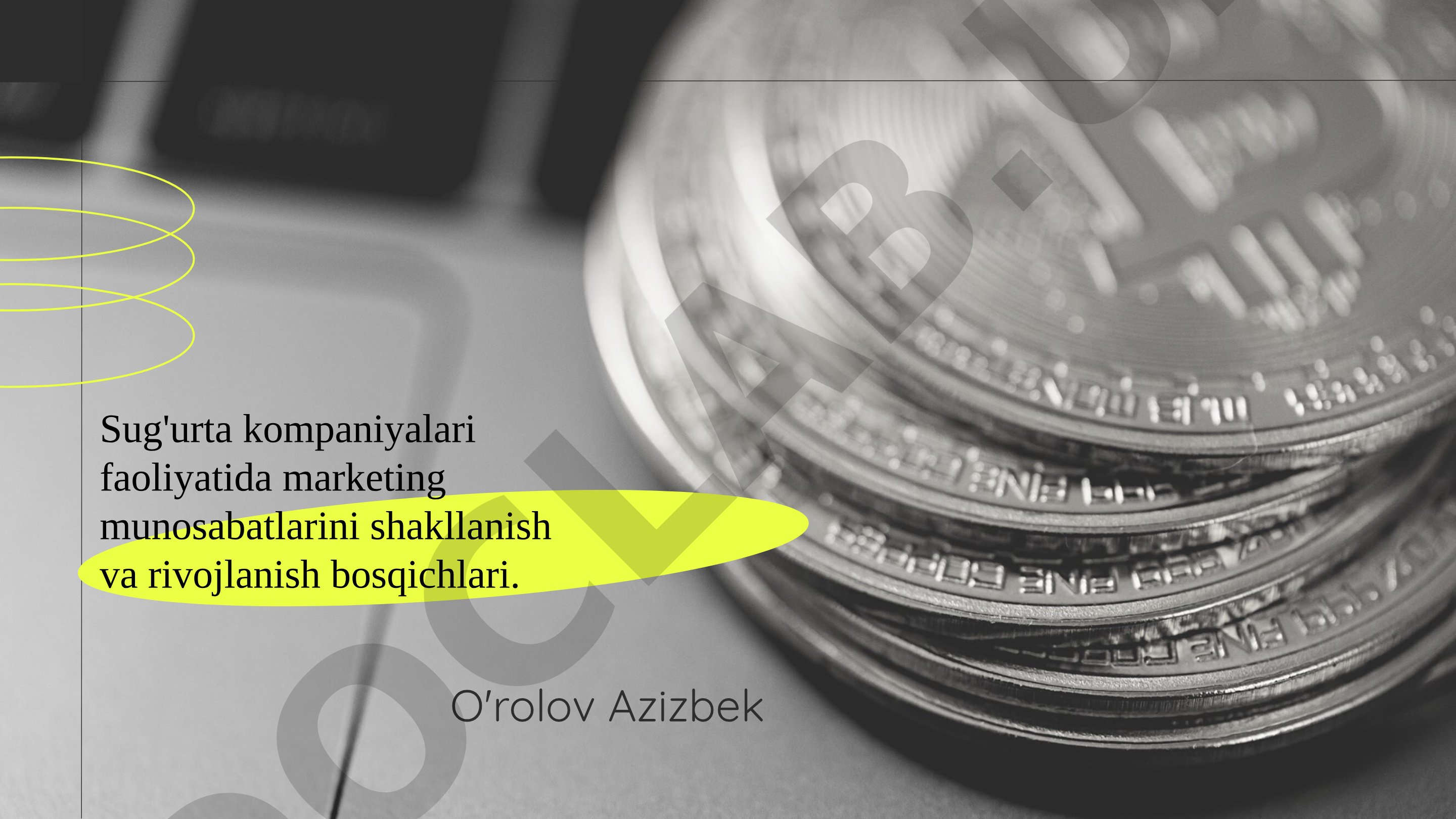 Sug'urta kompaniyalari faoliyatida marketing munosabatlarini shakllanish va rivojlanish bosqichlari