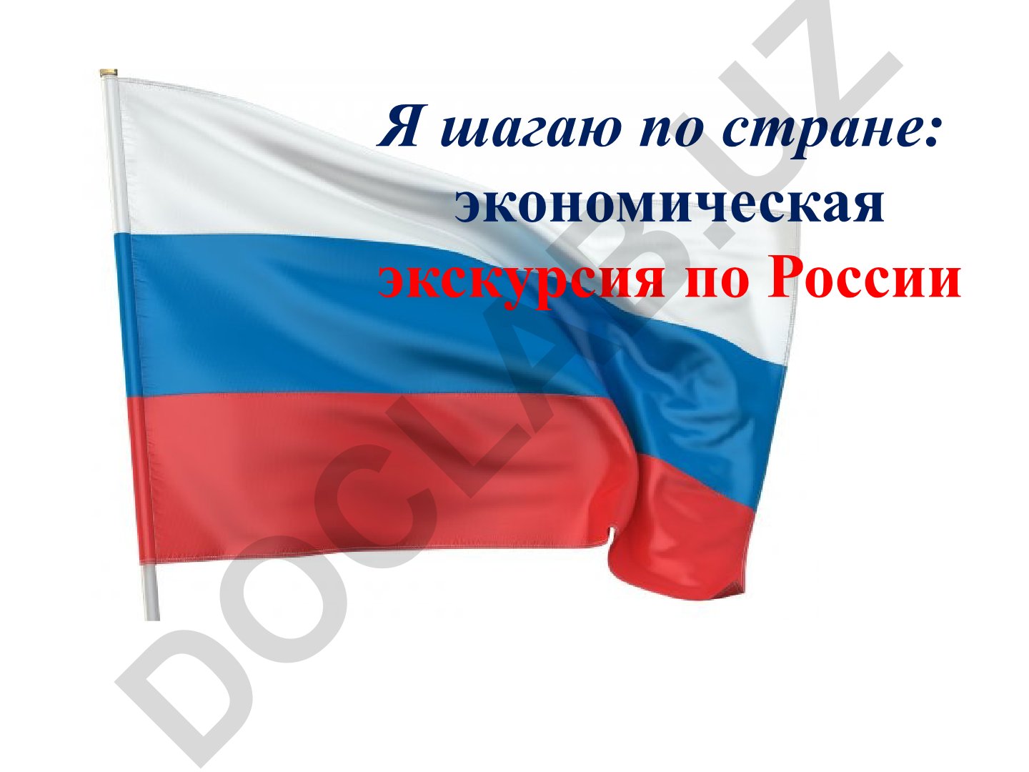 Я шагаю по стране: экономическая экскурсия по России