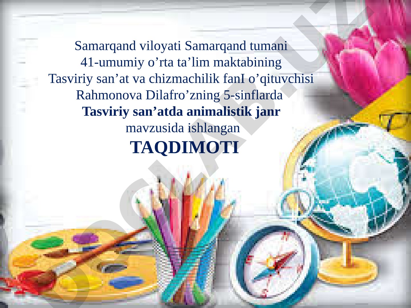 Tasviriy san'atda animalistik janr