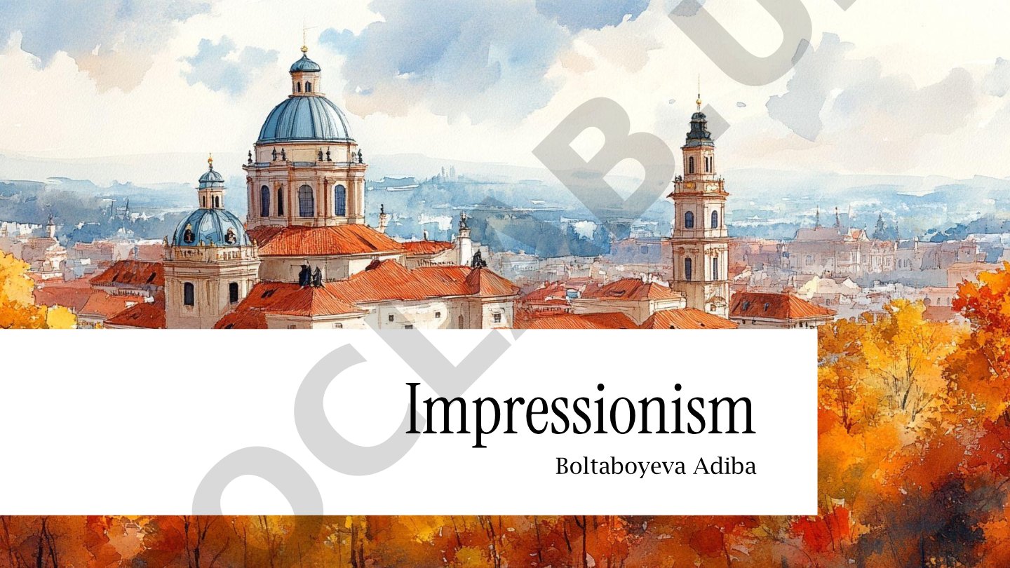 Impressionism in Literature