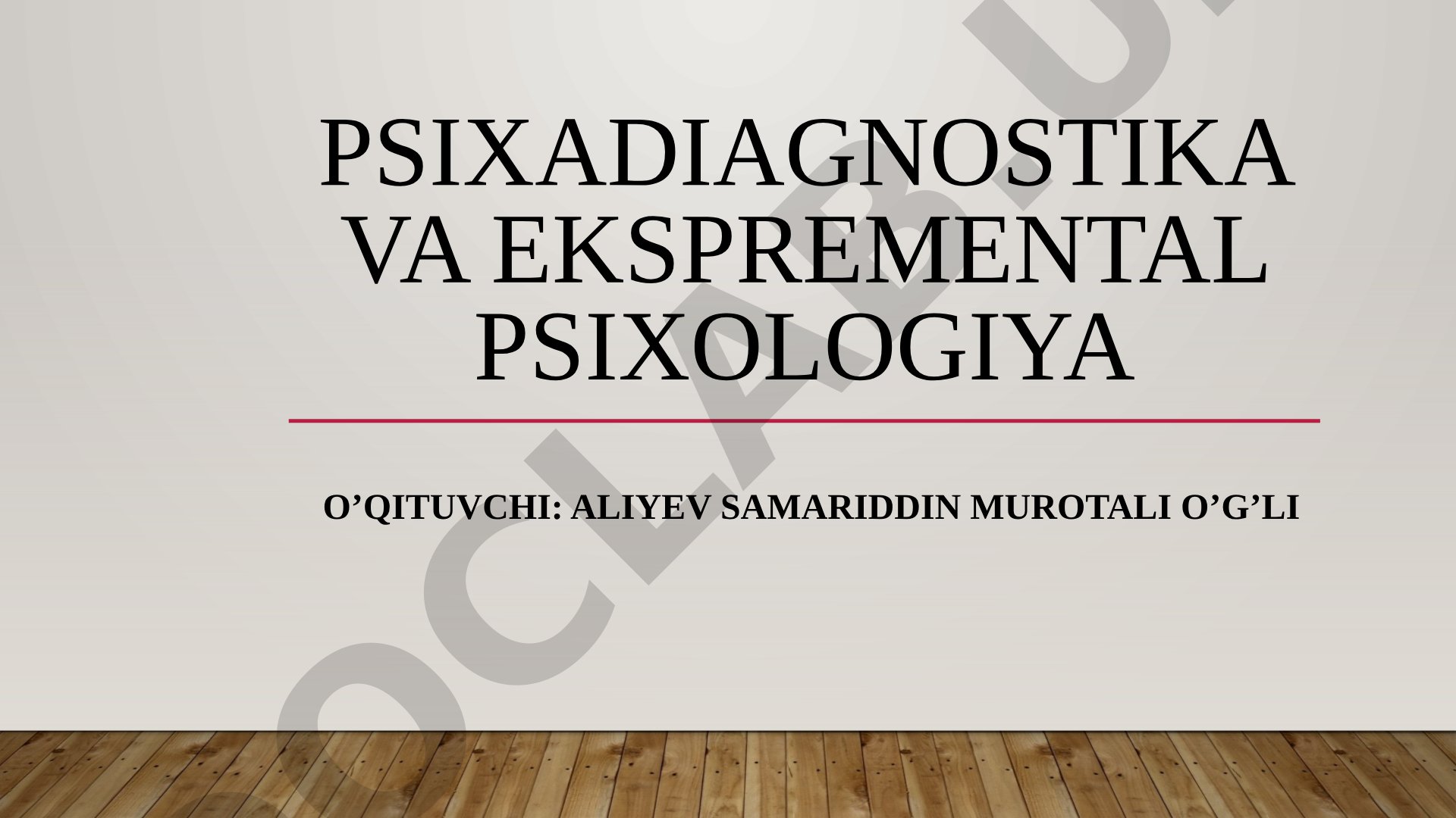 Ilmiy tadqiqotning umumiy sxemasi
