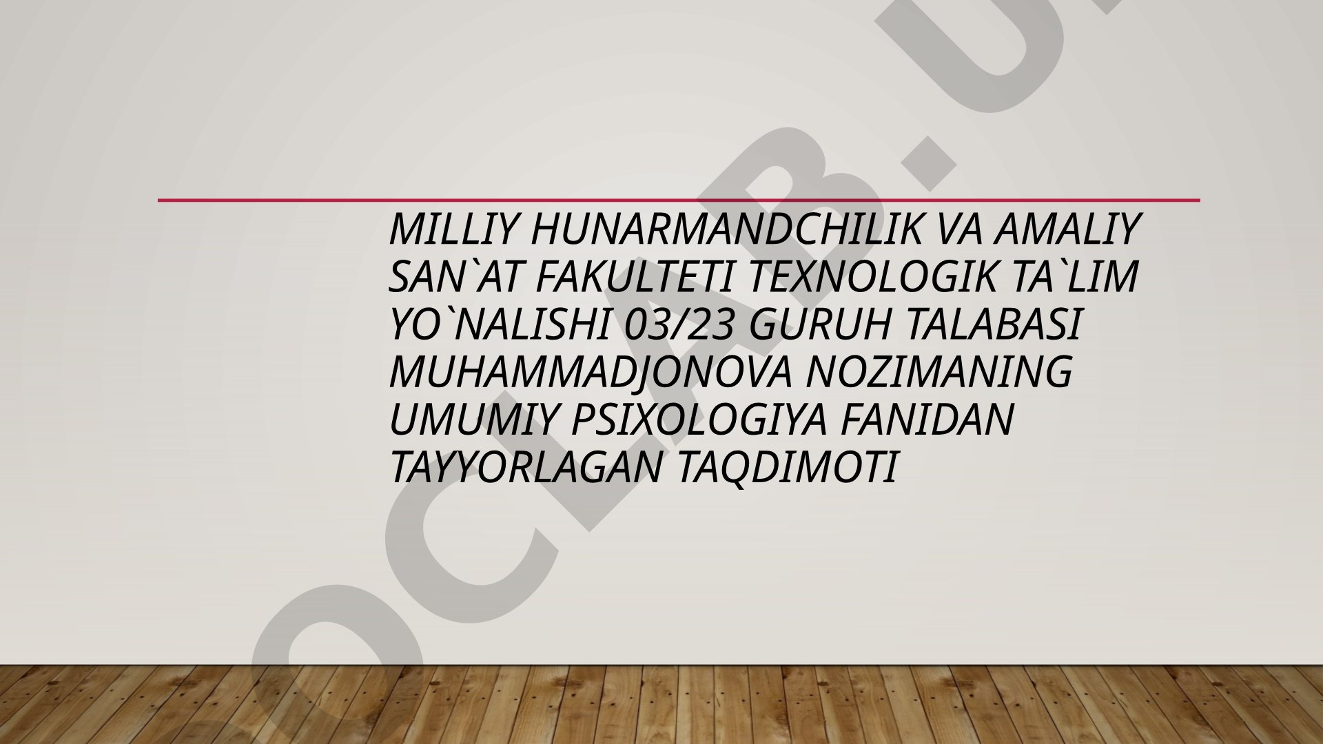 Yosh va pedagogik psixologiya fanining tadqiqot sohasi va muammolari