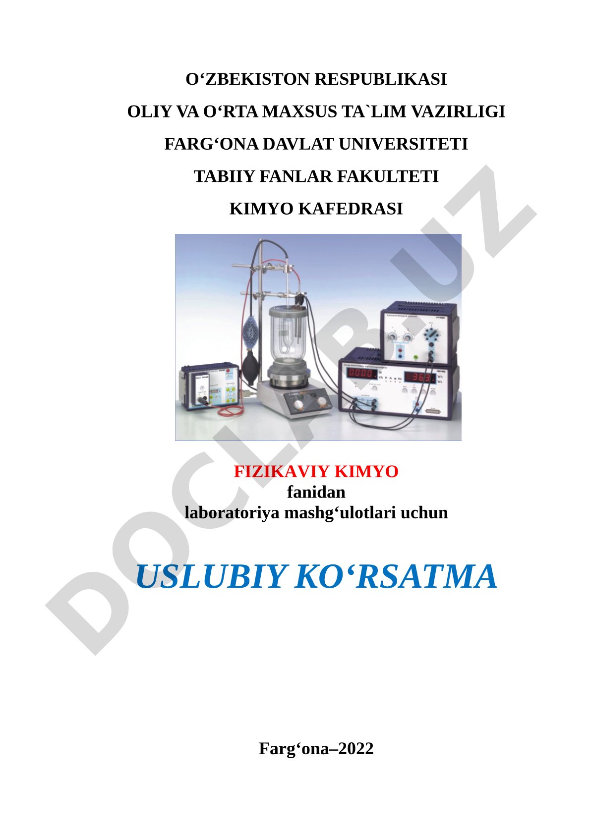 Suyuqlikning solishtirma (molyar) refraksiyasini o‘lchash