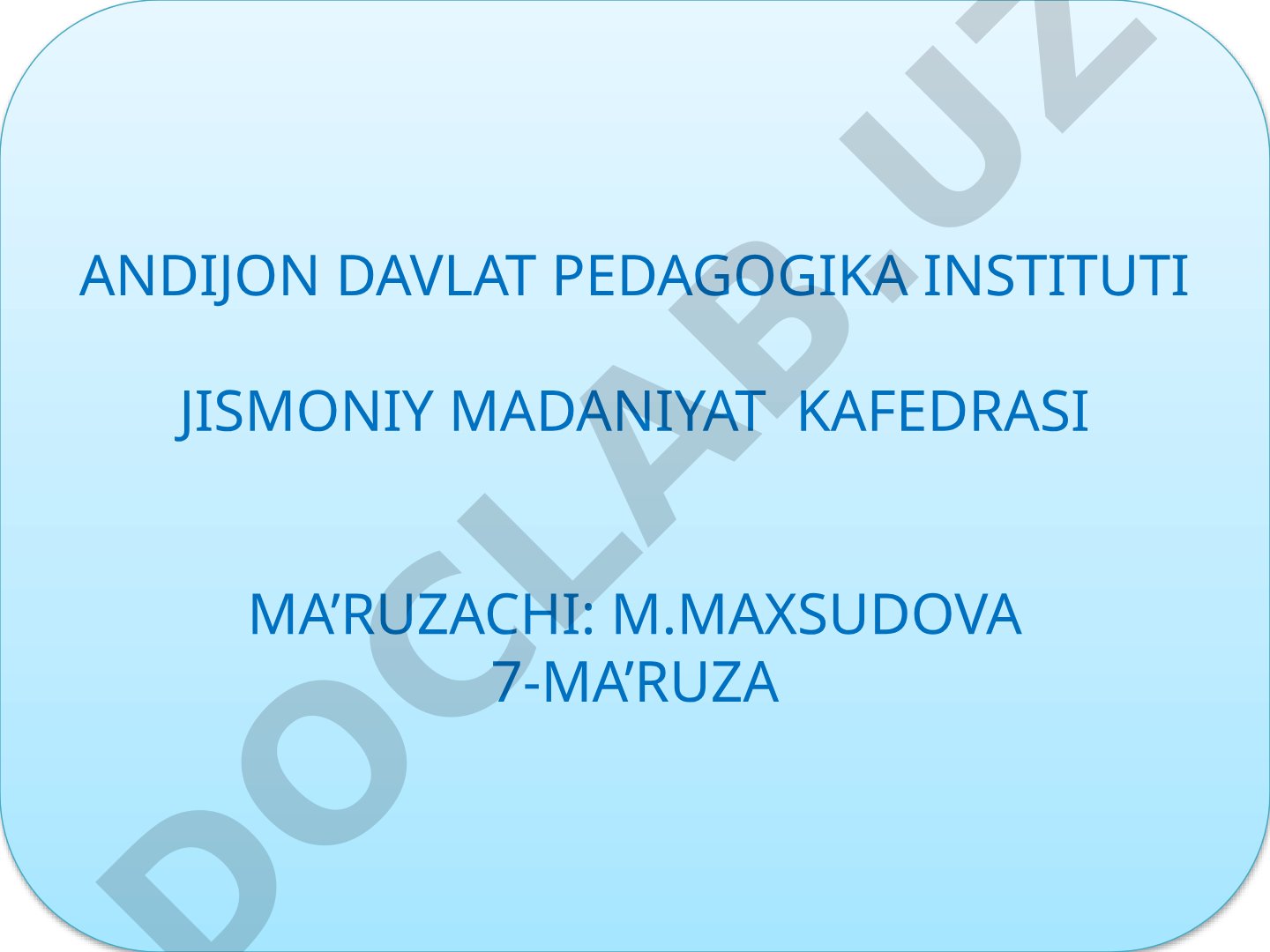 Gavda muskullari