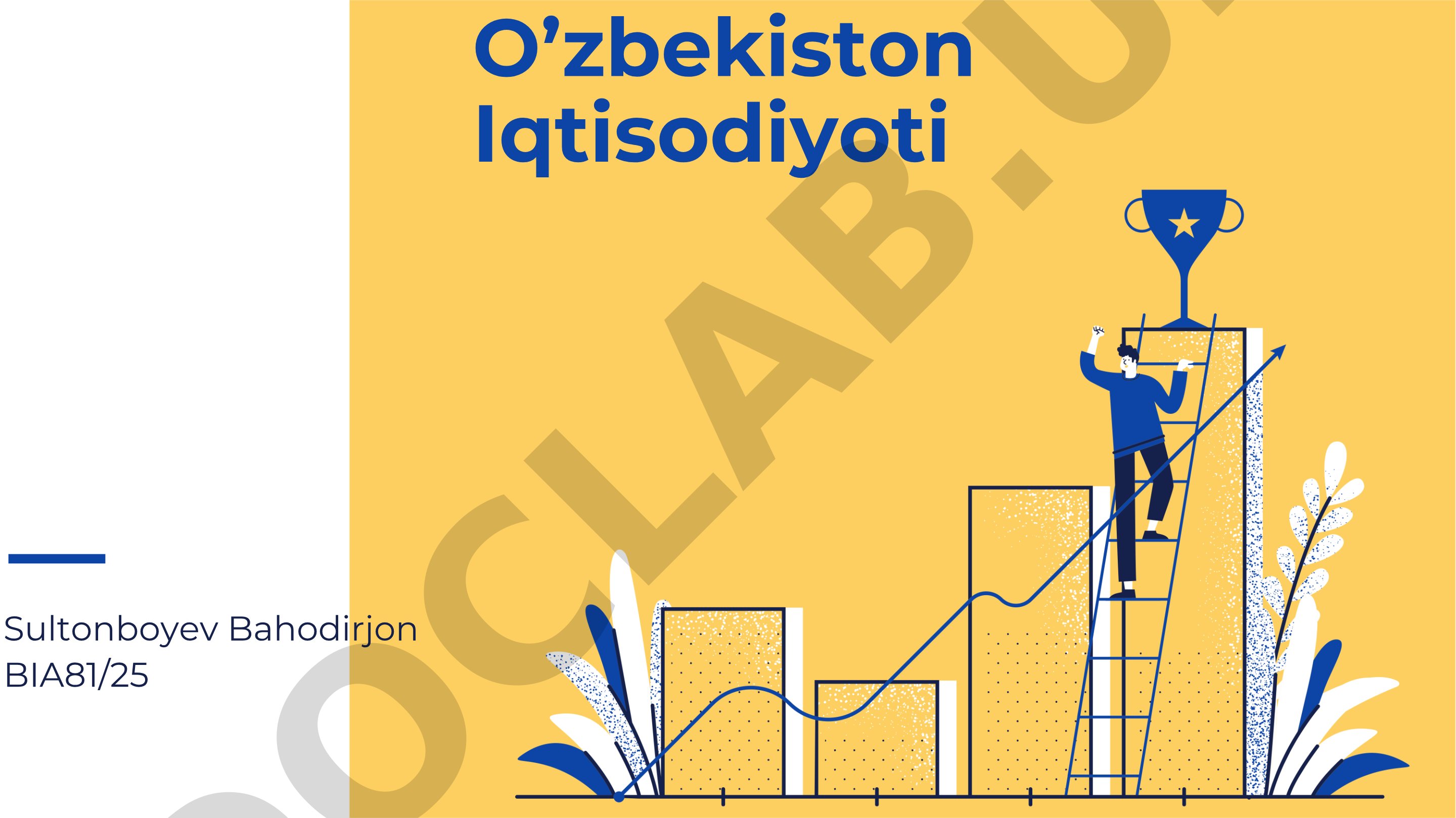 O‘zbekiston geografik joylashuvi va iqtisodiy ko‘rsatkichlari 2025